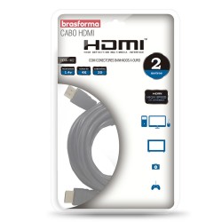 Cabo HDMI de Alta Definição 1.4 2 METROS – Brasforma HDMI1402